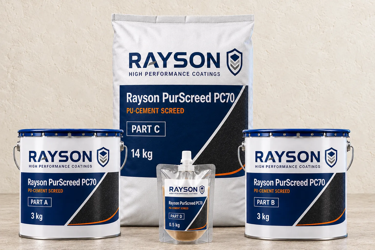 Rayson PurScreed PC70 pail